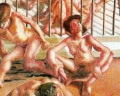 斯坦利 斯宾塞 : Sunbathers at Odney